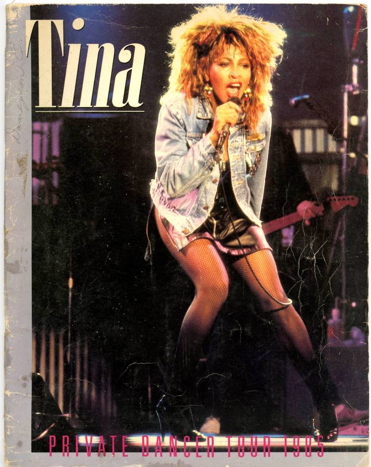 Concert Souvenir Program, Tina Turner - "Sweet Sweet" Connie