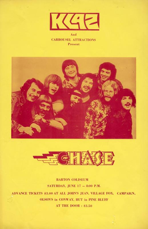 Original Poster, Chase - Barton Coliseum