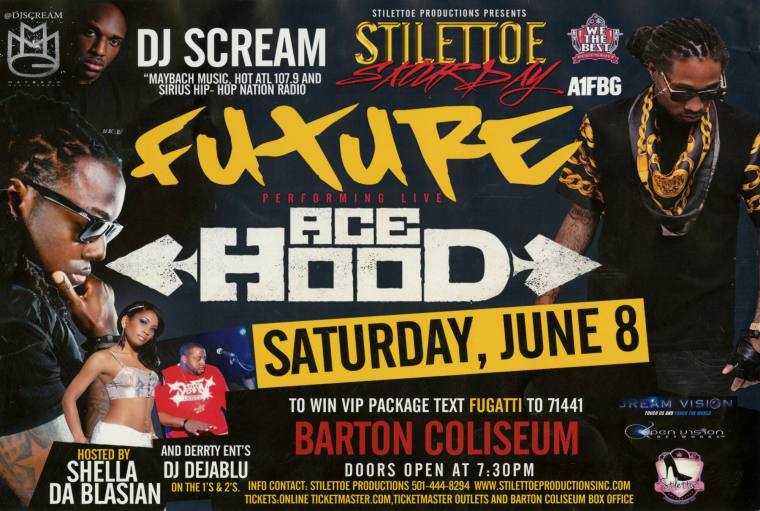 Original Poster, Stiletto Saturday - Barton Coliseum