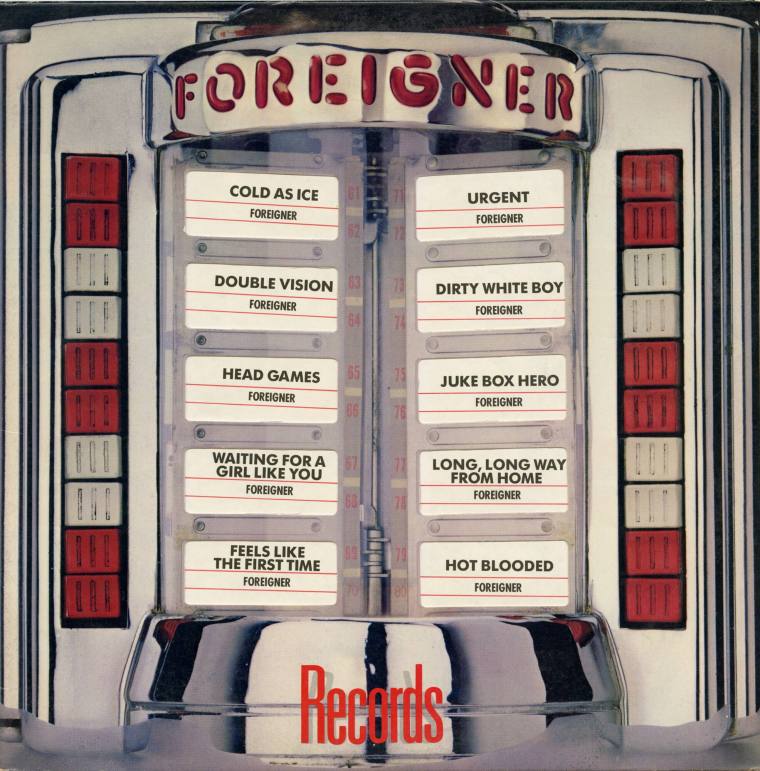 Album, “Records" - Foreigner