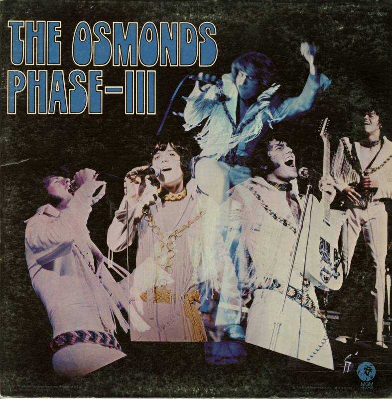 Album Cover, "Phase III" - The Osmonds