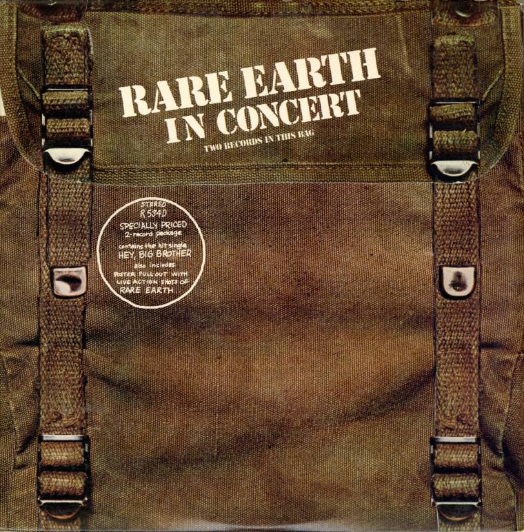 Two Album Set, "Rare Earth In Concert" - Rare Earth