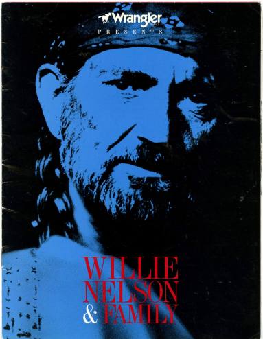 Souvenir Program, Willie Nelson & Family - Barton Coliseum