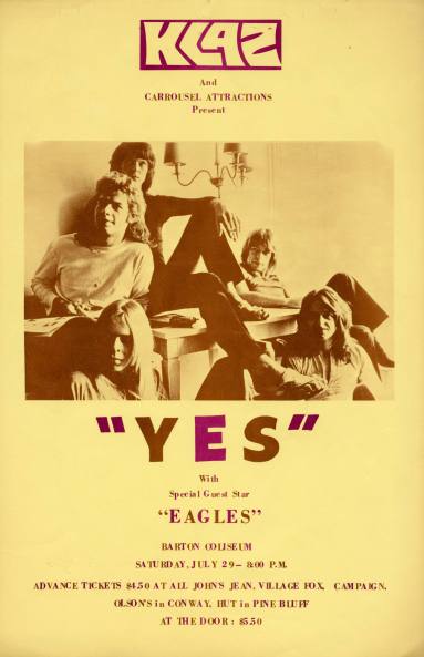 Original Poster, Eagles - Barton Coliseum