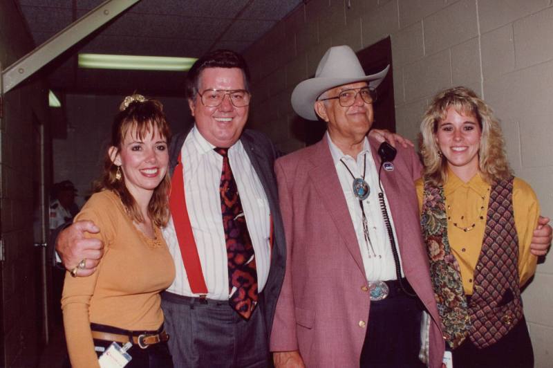 Photograph, Simmons Family & Johnnie Holmes - Arkansas State Fair