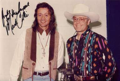 Autographed Photograph, Mark Collie - Arkansas State Fair Rodeo