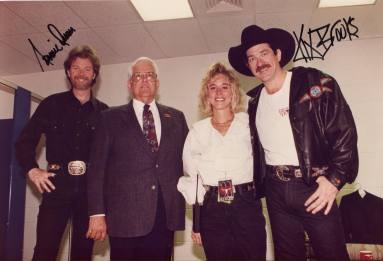 Autographed Photograph, Johnnie Holmes, Brooks & Dunn - Arkansas State Fair