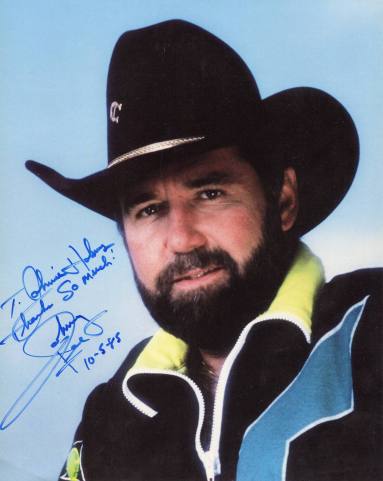 Autographed Photograph, Johnny Lee - Arkansas State Fair Rodeo