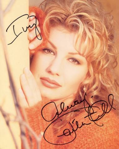 Print, Autographed - Faith Hill