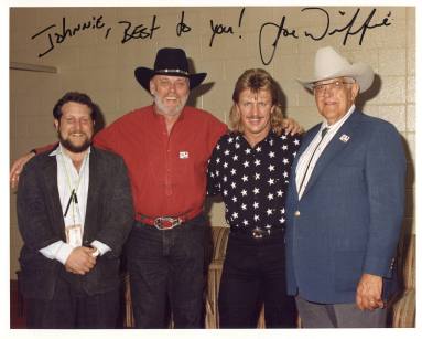 Autographed Photograph, Joe Diffie & John Holmes - Arkansas State Fair