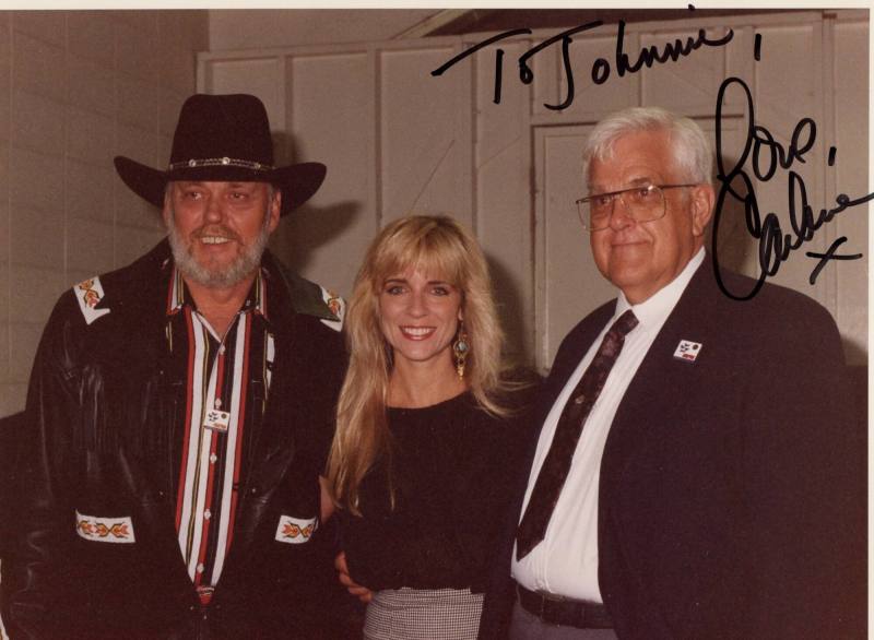 Autographed Photograph, Carlene Carter - Barton Coliseum