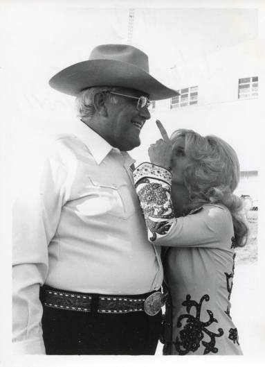 Photograph, Johnnie Holmes & Barbara Mandrell - Arkansas State Fair Rodeo