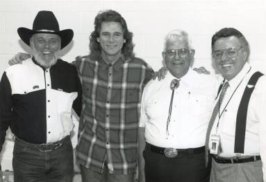 Photograph, Billy Dean & Johnnie Holmes - Arkansas State Fair Rodeo