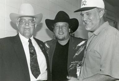 Photograph, Johnnie Holmes & John Anderson - Arkansas State Fair