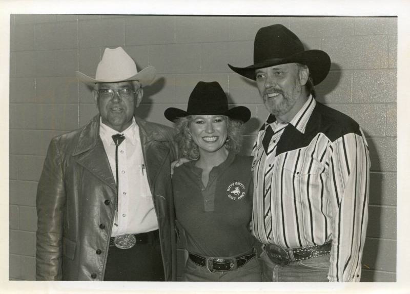 Photograph, Johnnie Holmes & Tanya Tucker - Arkansas State Fair Rodeo