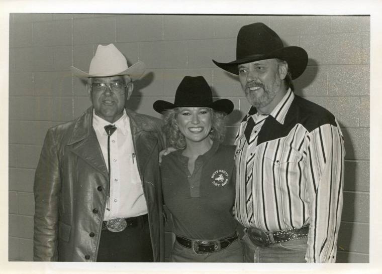 Photograph, Johnnie Holmes & Tanya Tucker - Arkansas State Fair Rodeo