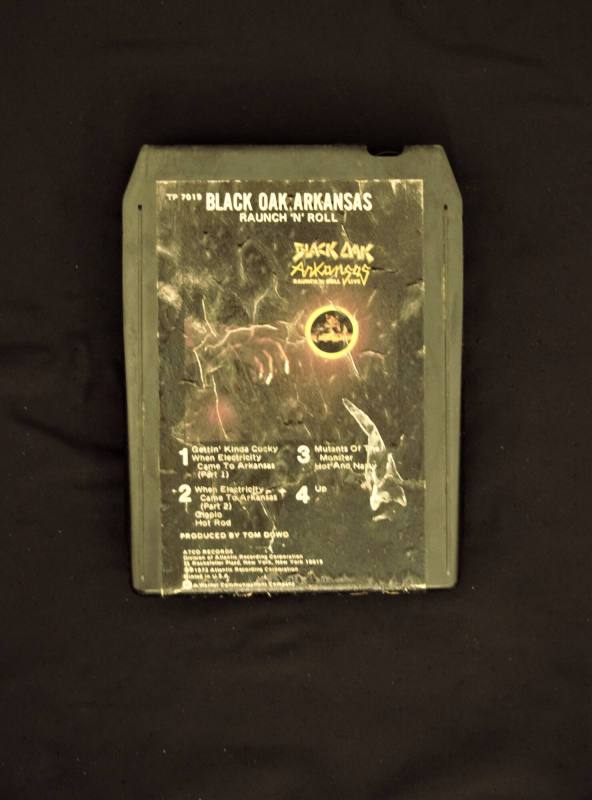 8-Track Tape, "Raunch 'N' Roll" Live - Black Oak Arkansas