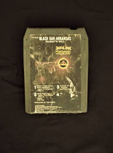 8-Track Tape, "Raunch 'N' Roll" Live - Black Oak Arkansas