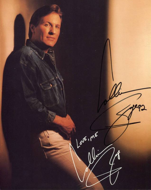 Autographed Photograph, Collin Raye - Arkansas State Fair Rodeo