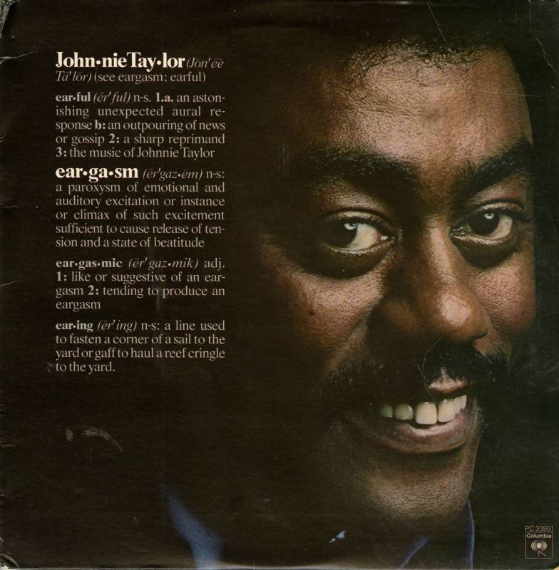 Album, "Eargasm" - Johnnie Taylor