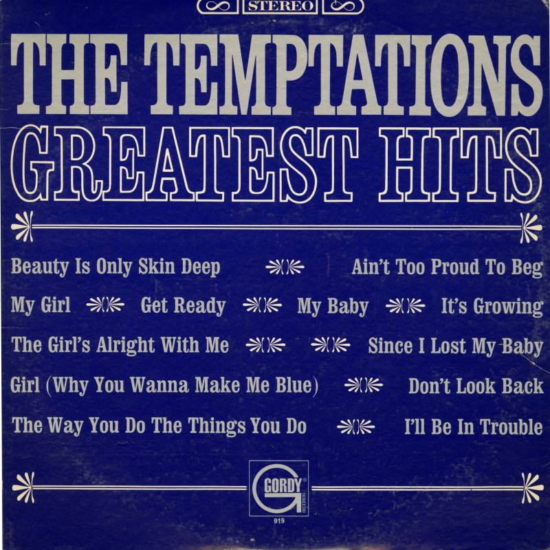 Album, "Greatest Hits" - Temptations