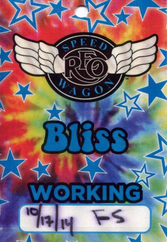 Working Pass, REO Speedwagon - Arkansas State Fair