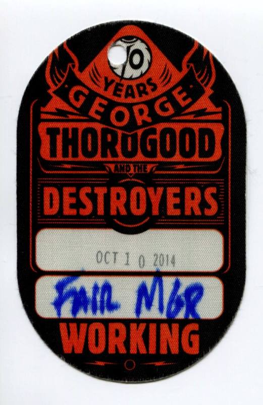 Working Pass, George Thorogood and the Destroyers - Arkansas State Fair