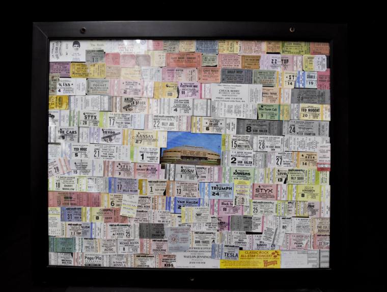 Collage, Ticket - Barton Coliseum