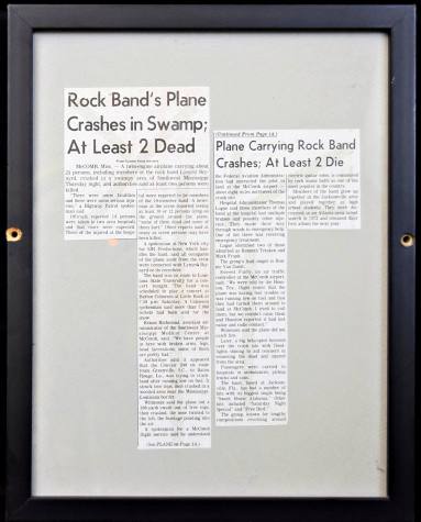 Copy, Newspaper Article - Lynyrd Skynyrd