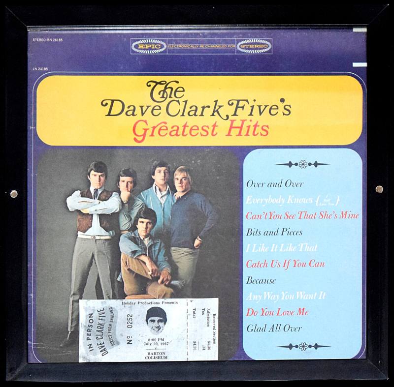 Album Cover, "The Dave Clark Five's Greatest Hits" - The Dave Clark Five