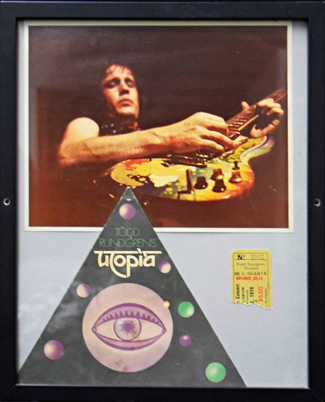 Collage, Todd Rundgren's Utopia - Barton Coliseum