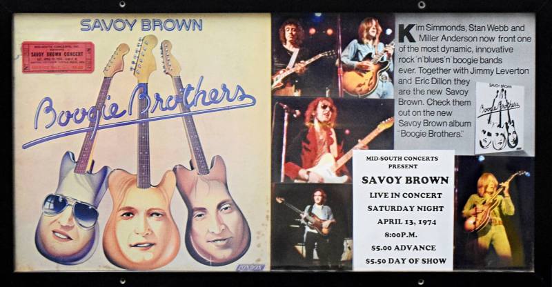 Collage, Savoy Brown - Barton Coliseum