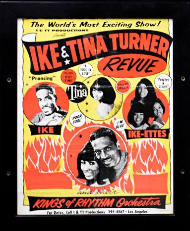 Original Poster, Ike & Tina Tuner - Barton Coliseum