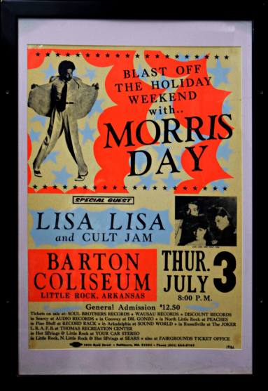 Original Poster, Morris Day - Barton Coliseum