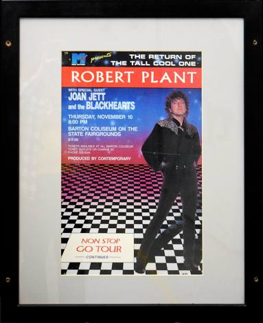 Original Poster, Robert Plant - Barton Coliseum