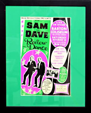 Poster Print, Sam and Dave: Review and Dance - Barton Coliseum