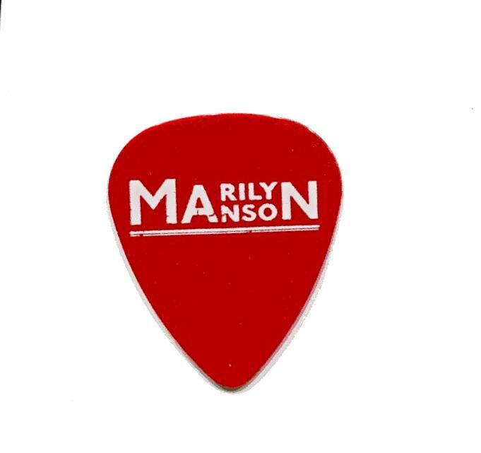 Guitar Pick, Signed - Marilyn Manson/Jason Sutter