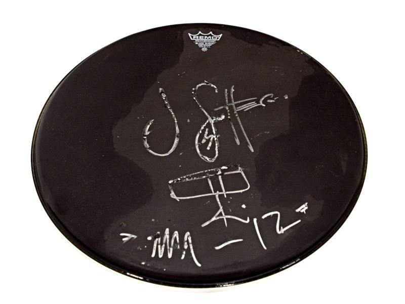 Drumhead, Autographed - Marilyn Manson/Jason Sutter