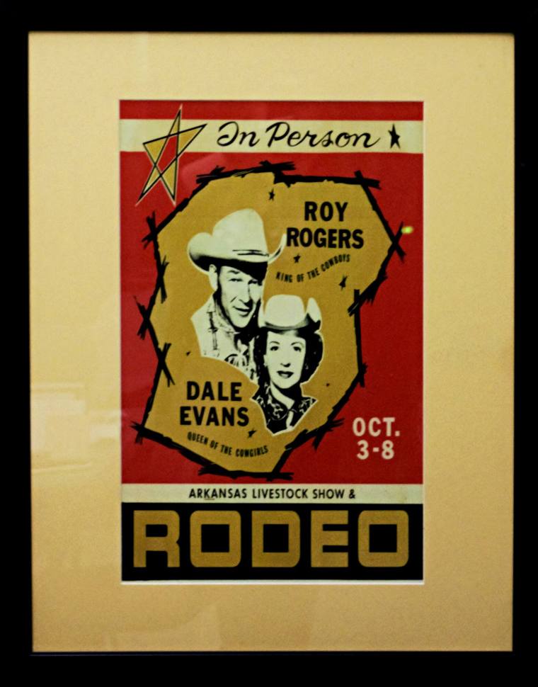 Poster Print, Roy Roger & Dale Evans - Arkansas Livestock Exposition & Rodeo