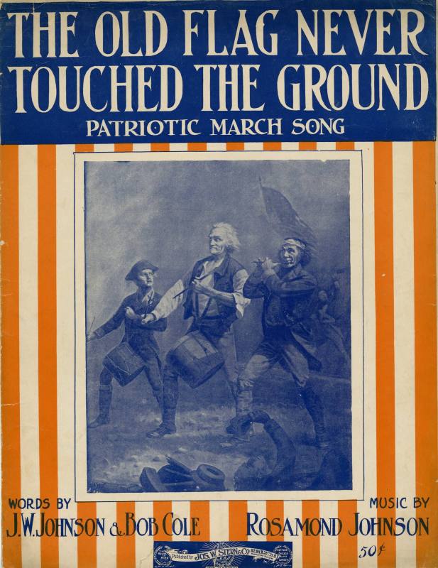 Sheet Music, "The Old Fag Never Touched The Ground"