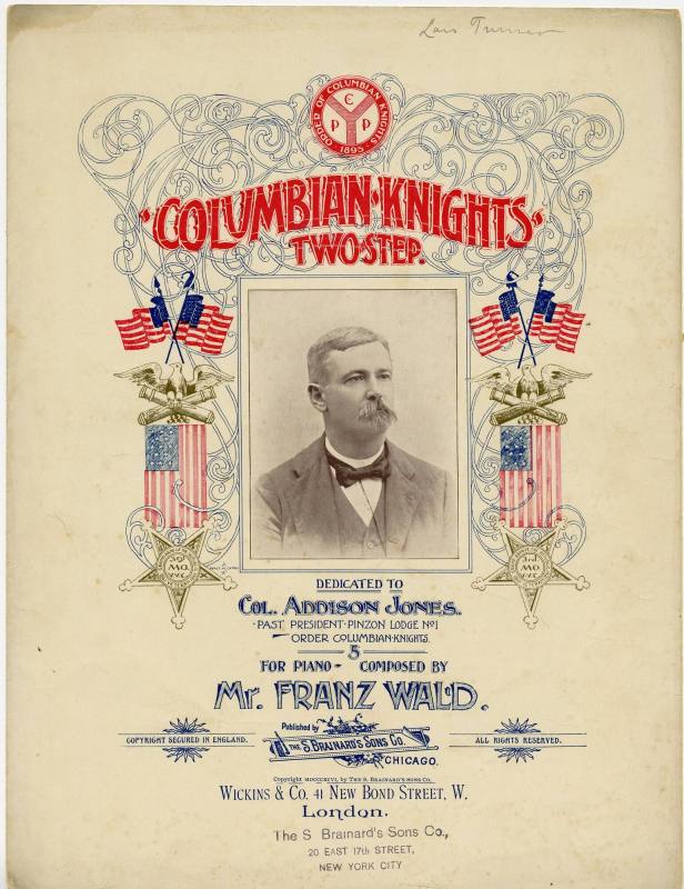 Sheet Music,"Columbian KnightsTwo Step"