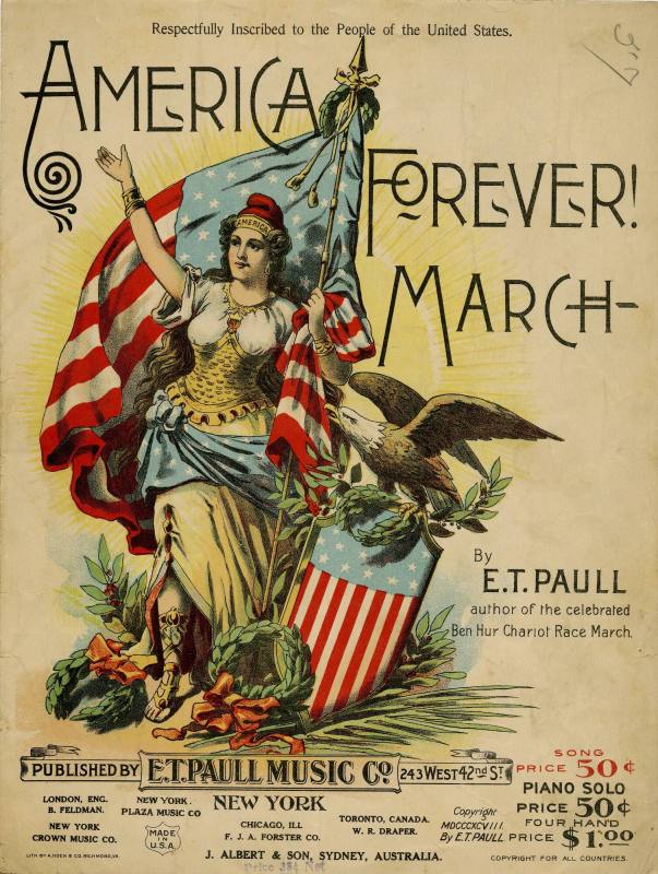 Sheet Music, "America Forever"