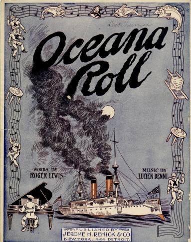 Sheet Music, "Oceana Roll"