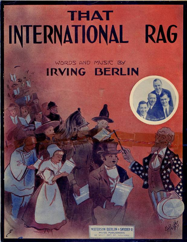 Sheet Music, "The International Rag"