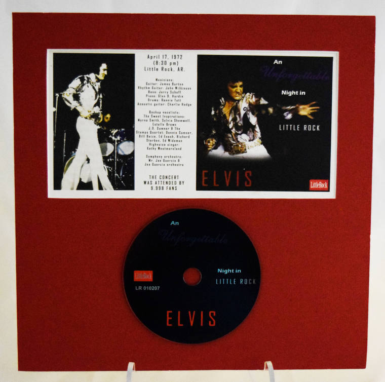 CD, "An Unforgettable Night in Little Rock" - Elvis