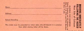 Ticket, Raffle - Arkansas Livestock Exposition