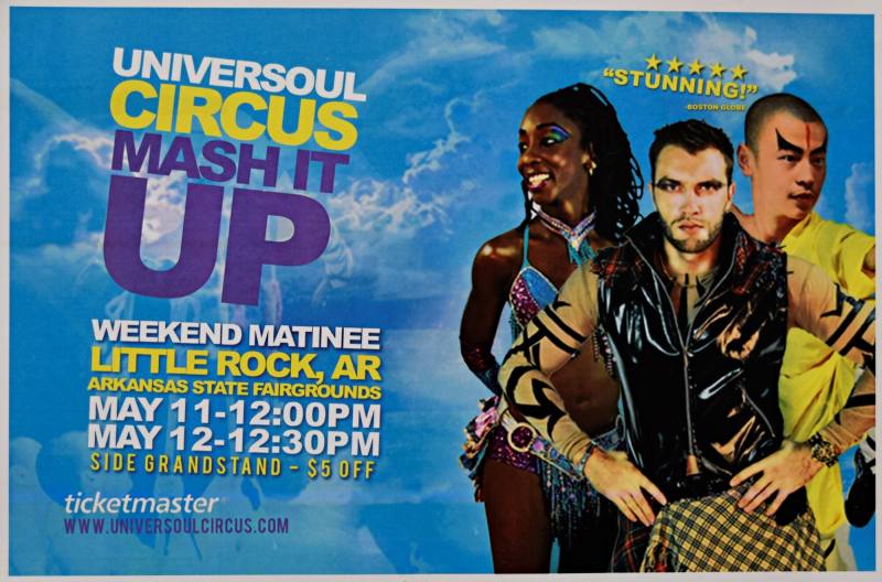 Poster, Universoul Circus: Mash It Up - Barton Coliseum