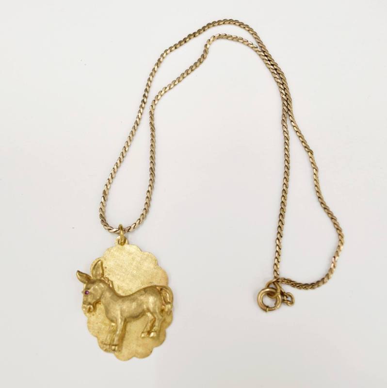 Pendant, Donkey - Nancy Hall