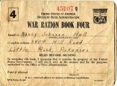 Book, War Ration - Nancy Hall