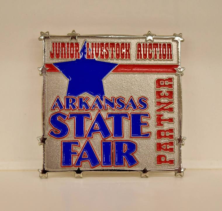 Pin, Junior Livestock Auction Partner - Arkansas State Fair